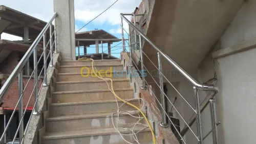 Rampe d' escalier er inox