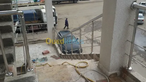 Rampe d' escalier er inox