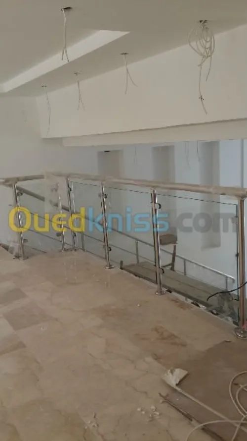 Rampe d' escalier er inox