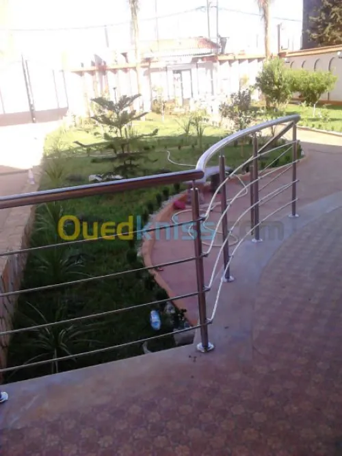 Rampe d' escalier er inox