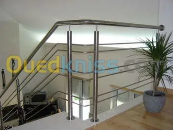 Rampe d' escalier er inox