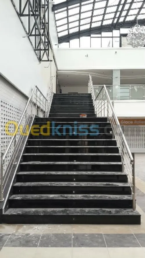 Rampe d' escalier er inox