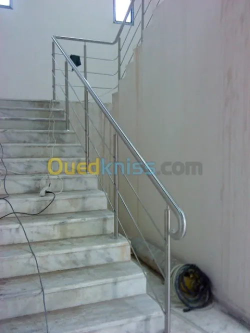 Rampe d' escalier er inox