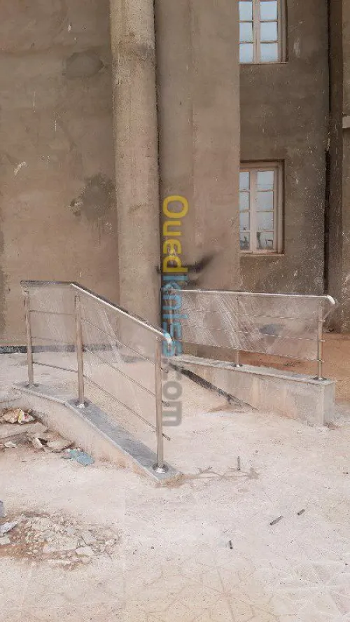 Rampe d' escalier er inox