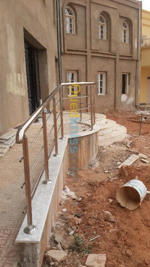Rampe d' escalier er inox
