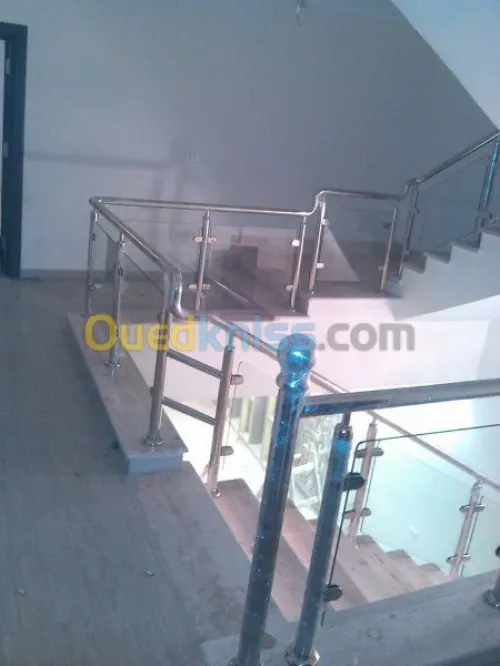 Rampe d' escalier er inox
