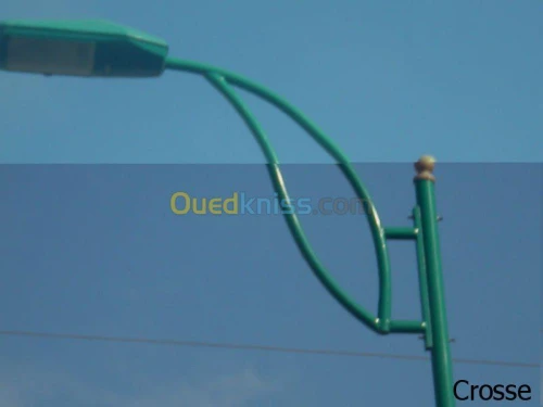 fabrication materiels d'eclairage
