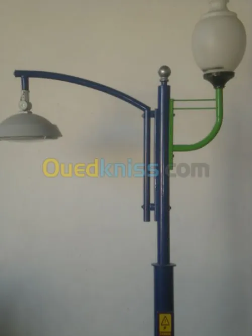 fabrication materiels d'eclairage