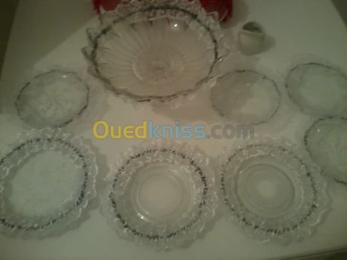 les assiettes .les fleurs  