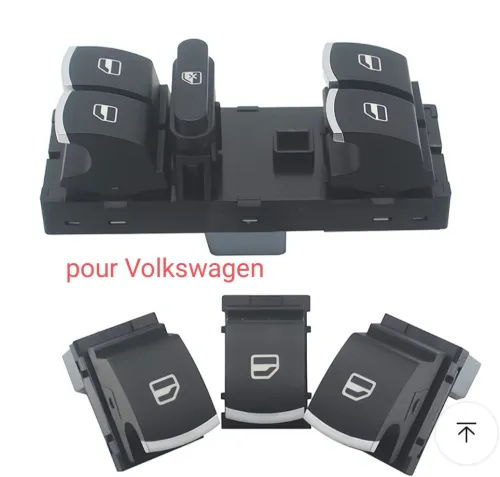 Bouton lève vitre électrique seat ibiza, leon, toledo