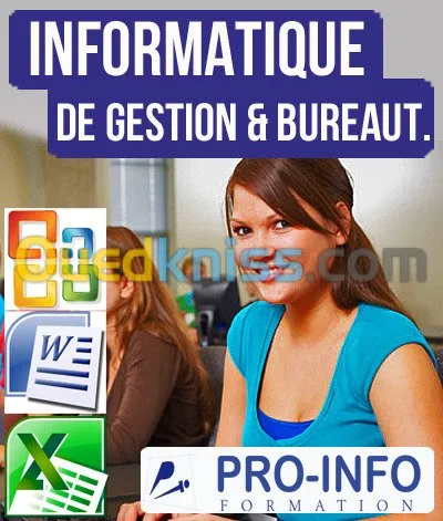 Formation: Informatique de Gestion et Bureautique