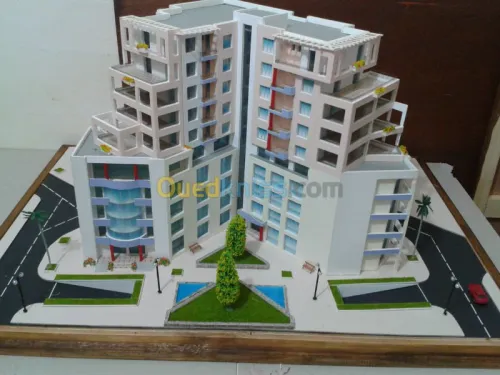 Maquette d'architecture Oran