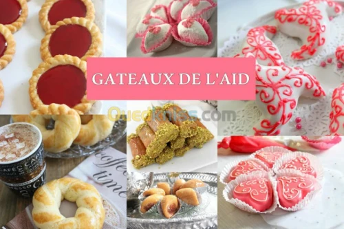 Gâteaux de fête,livraison et diverses,