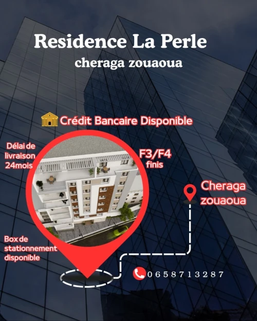 Vente Appartement F3 F4 Alger Cheraga