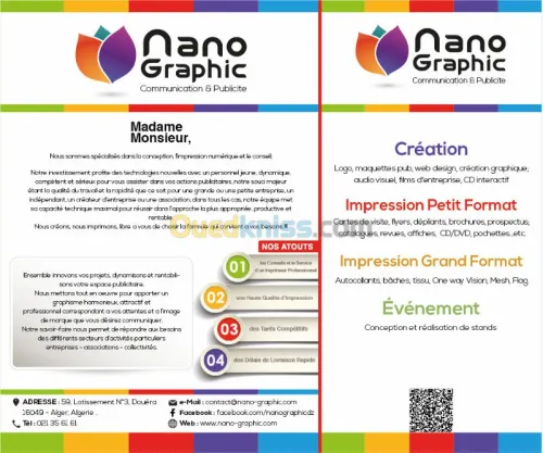 Impression et Publicité