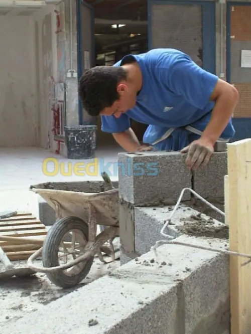 maçon professionnel 