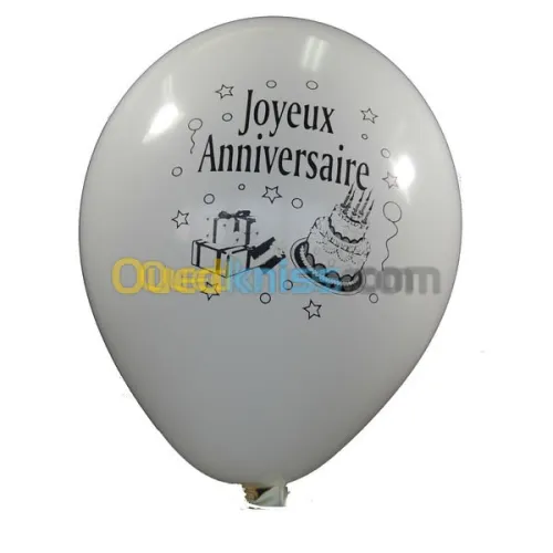  Ballons avec impression