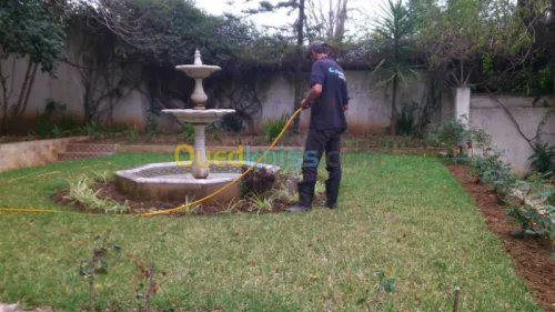 Nettoyage et jardinage