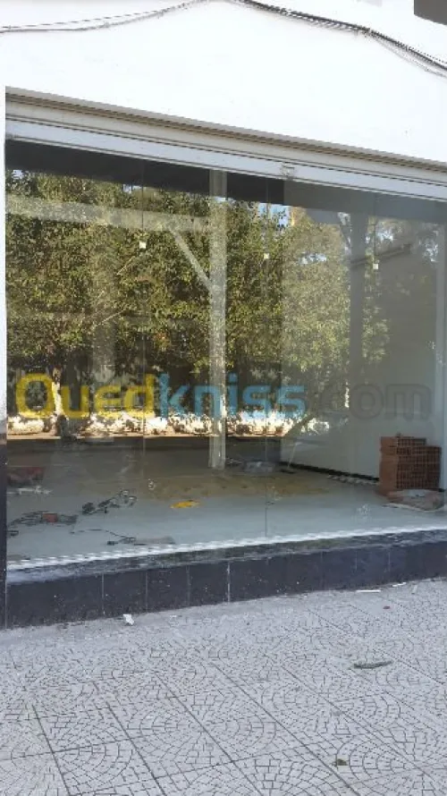 facade verre  trempé