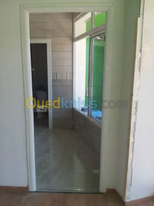 facade verre  trempé