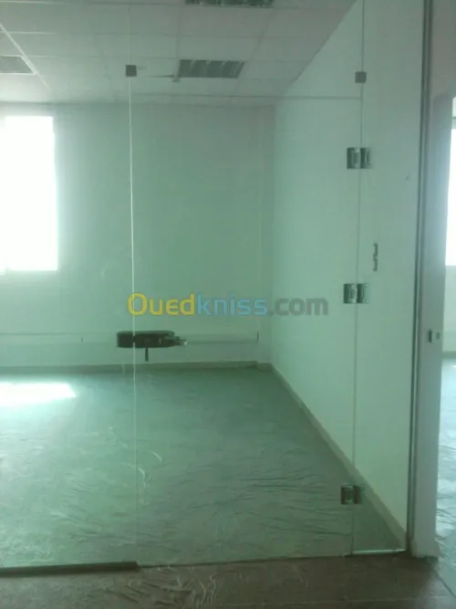 facade verre  trempé