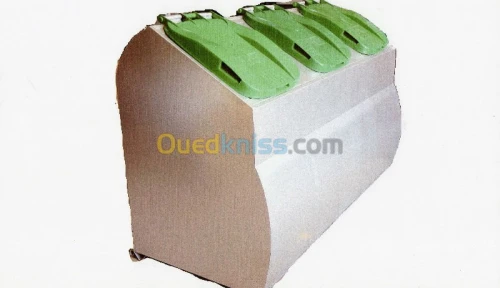 fabrecation des bacs a ordures