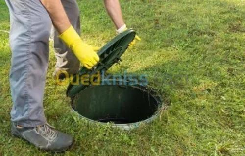 Service nettoyage de canalisations Vidange 