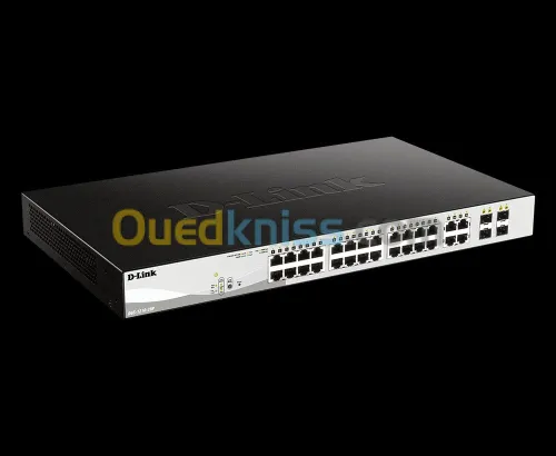 switch d link 24 port gigabit poe dgs 1210 28p smart manageable