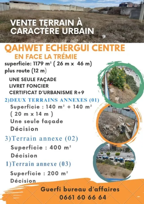 Vente Terrain Alger Bordj el bahri
