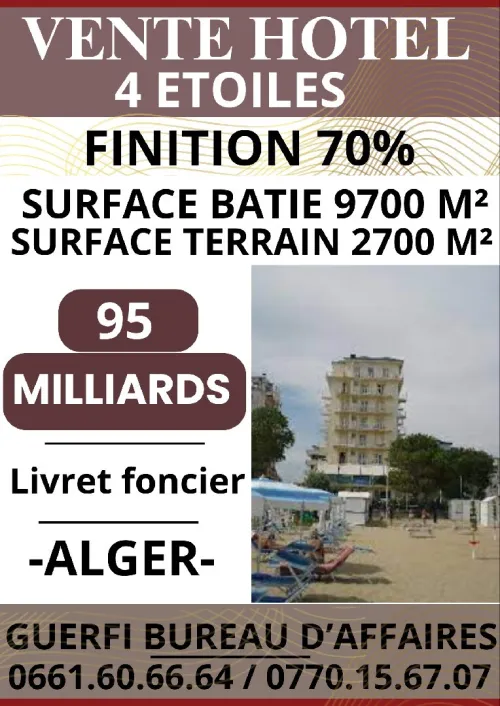 Vente bien immobilier Alger Bab ezzouar