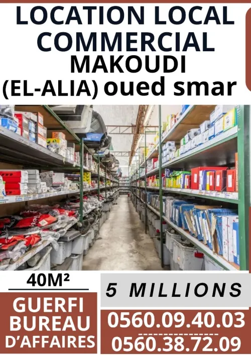 Location Local Alger Oued smar