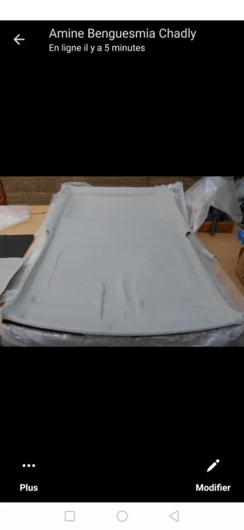 Ciel de toit pour Toyota auris de 2011 ( capitonnage de toit intérieur)