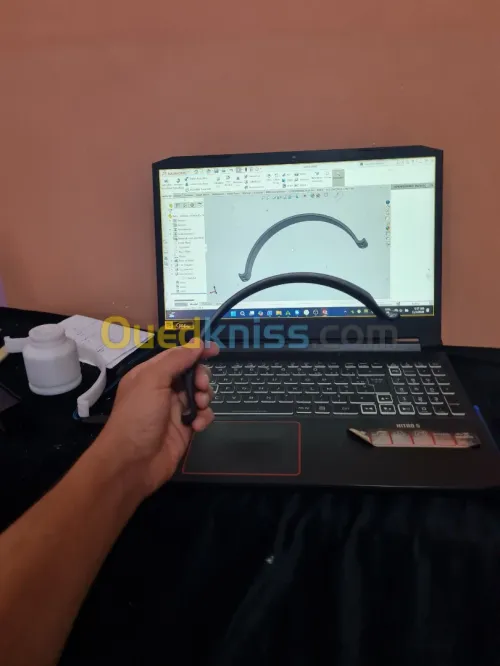 Conception et impression 3d-fabrication mécanique 
