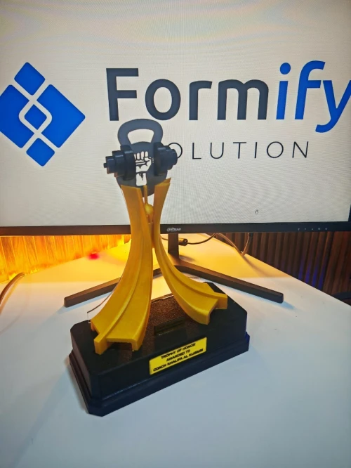 Trophée personnalisé