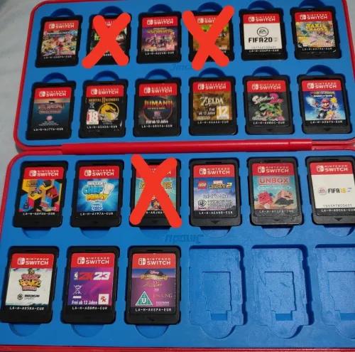 Jeux Nintendo switch sans boite