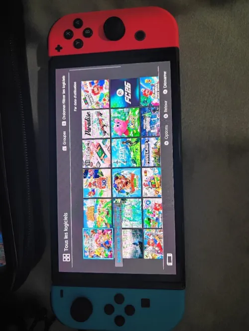 Nintendo switch oled flashée 128 go