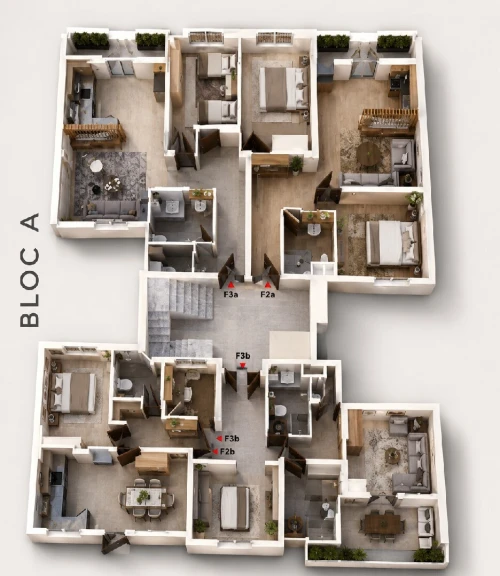 Vente Appartement F2 F3 F4 Alger Bordj el kiffan