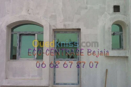 centrage profile pvc