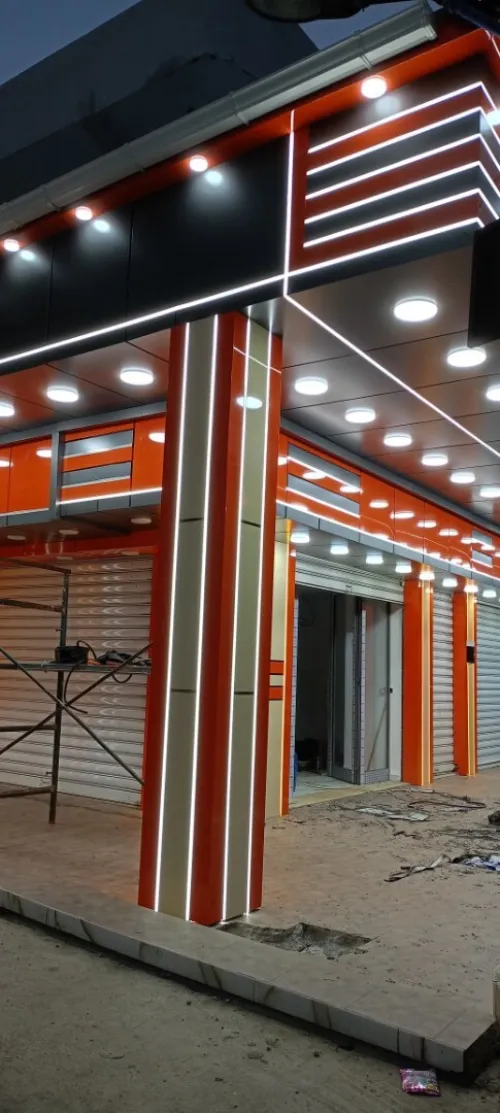 Fabrication enseigne lumineuse  alucoband