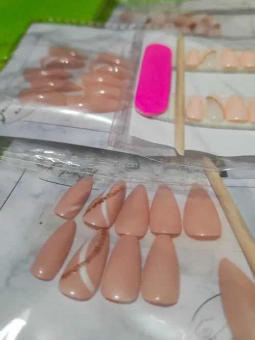 4 packet des faux ongles