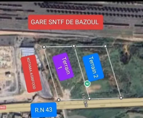 Vente Terrain Jijel Taher