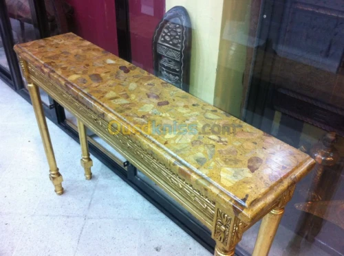 Console + miroir style Louis XVI 