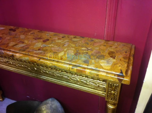 Console + miroir style Louis XVI 