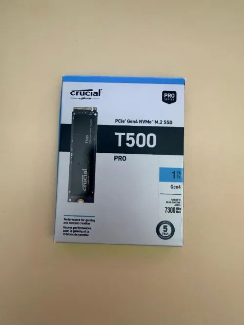 Crucial T500 PRO 1TB PCIe Gen 4 NVMe SSD -- PROMOTION