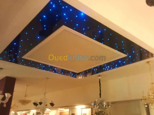 faux plafonds BA13 PVC Cloissan Parqut