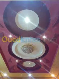 faux plafonds BA13 PVC Cloissan Parqut