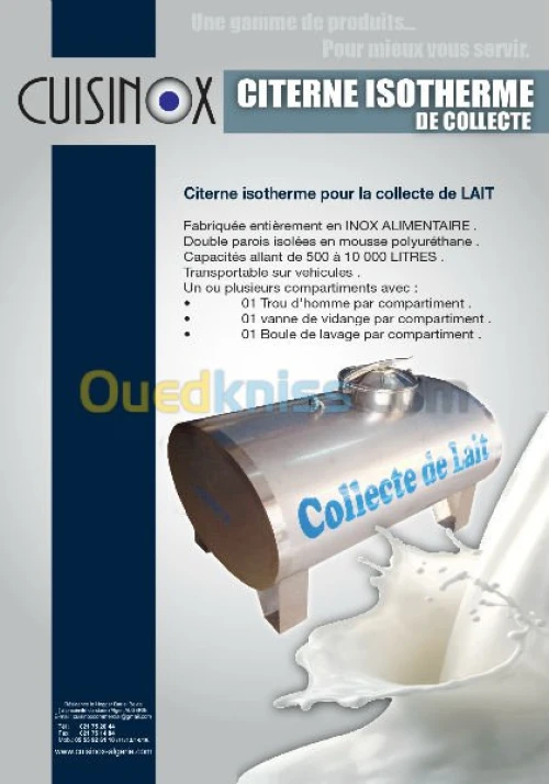 FABRICATION DES PRODUITS EN INOX