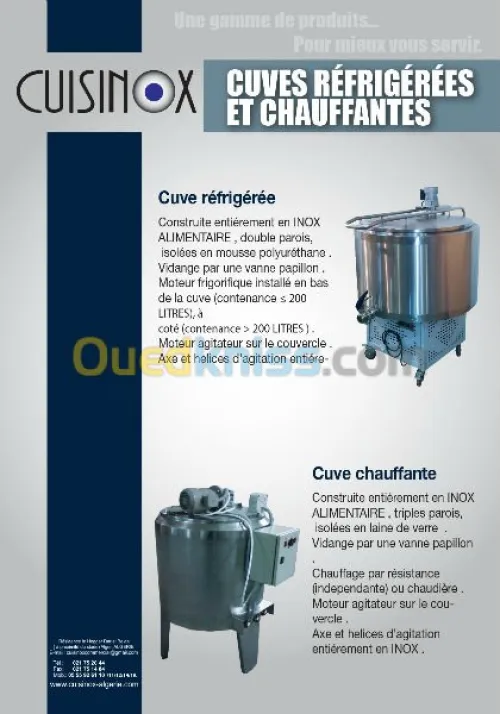 FABRICATION DES PRODUITS EN INOX