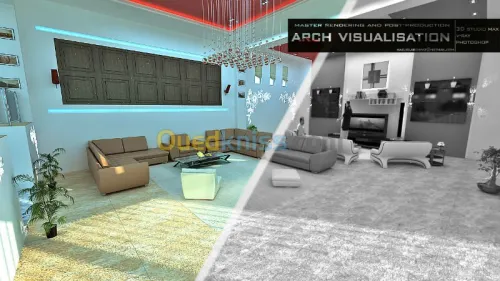 sous-traitance 3D architecturale