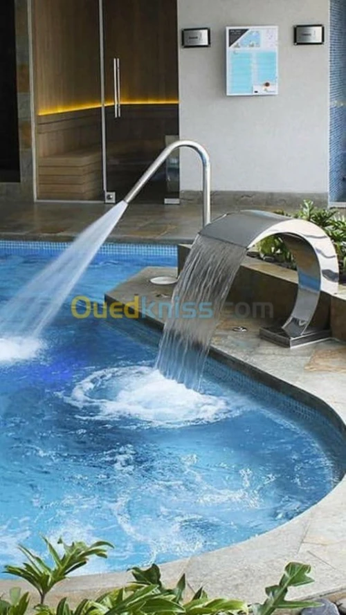 Cascade Lame D'eaux inox شلال ماءي